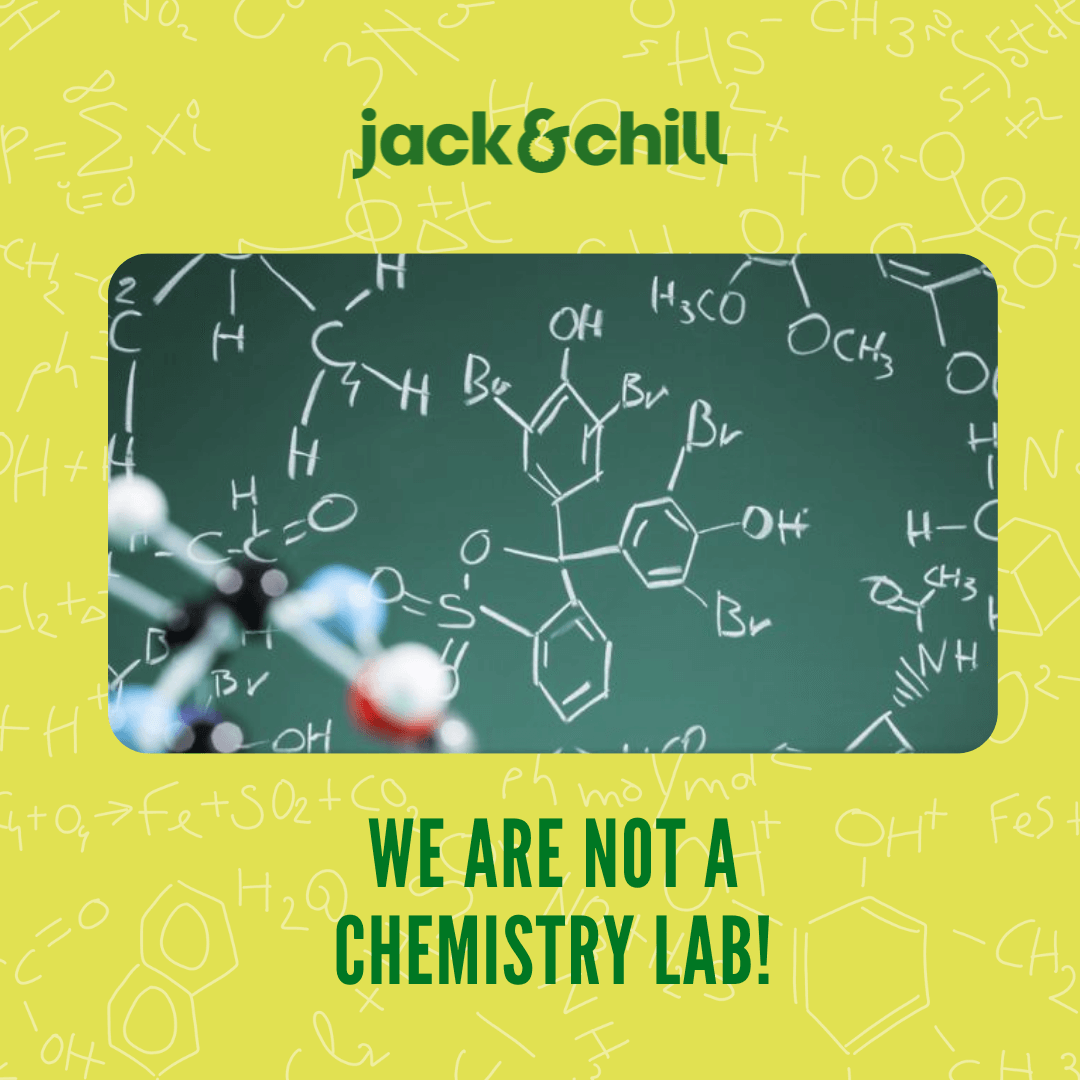 We are not a chemistry lab